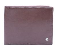 Esquire Toscana Geldbörse RFID Schutz Leder 12 cm coffee (229548-08) braun