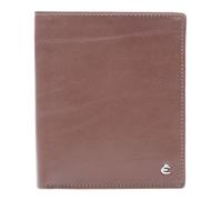 Esquire Toscana RFID Trifold Wallet Coffee