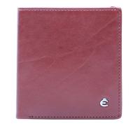 Esquire Toscana Geldbörse RFID Schutz Leder 9 cm braun (223448-02) rot