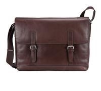 Esquire Vienna Messenger Leder 40 cm braun