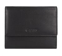 Esquire Viktoria Geldbörse RFID Leder 12 cm schwarz
