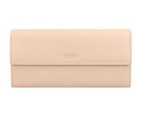 Esquire Viktoria Geldbörse RFID Leder 18,5 cm beige