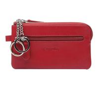 Esquire Viktoria Key Case with Zip Red