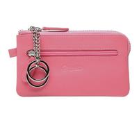 Esquire Viktoria Key Case with Zip Salmon