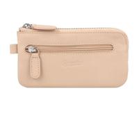 Esquire Viktoria Schlüsseletui Leder 12 cm beige