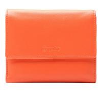 Esquire Viktoria Wallet with Flap Flame Orange