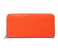 Esquire Viktoria Zip Around Wallet Flame Orange