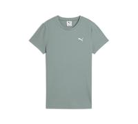 PUMA Essentials Elevated geripptes T-Shirt Damen 30 - green moon S