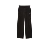 ESS Elevated Velours Rib Straight Leg Pant PUMA Schwarz