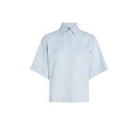 ESS LINEN RELAXED S/S SHIRT Blau 36