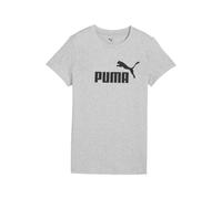 PUMA Essentials No. 1 Logo T-Shirt Damen 04 - light gray heather XL