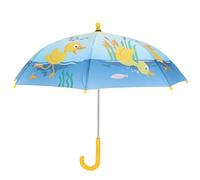 Esschert Design Kinderregenschirm in Panoramaoptik mit Entenmotiv