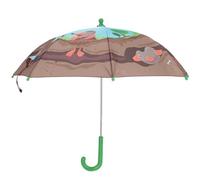 Esschert Design Kinderregenschirm in Panoramaoptik mit Maulwurfmotiv