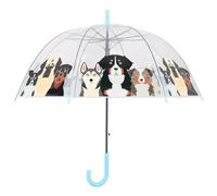 Esschert Design Kinderregenschirm transparent mit Hunden Ø 86,5 cm