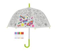 Mal-Set Regenschirm "Blumen" inkl. 9 Farben