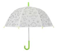 Esschert Design Regenschirm für Kinder mit Dinosaurier PiY zum Ausmalen