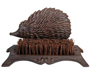 Esschert Design Schuhabstreifer in Form eines Igel im Landhausstil aus Gusseisen