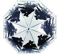Esschert Design TP233 Regenschirm Schwarz, Transparent Stahl Volle Größe