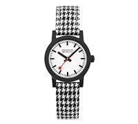 Essence Black Damen Uhr analog Quarzwerk mit Nylon Armband MS1.32110.LN