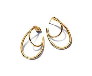 Essence Damen Ohrringe, IP Gold