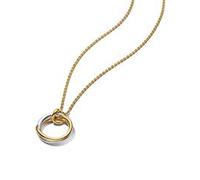Essence Kette für Damen, IP Gold, 925er Silber