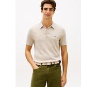 ESSENTIAL COTTON KNITTED POLO Sandalwood Heather - Gr. - XL