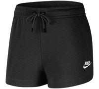 NIKE Sportswear Essential Shorts Damen 010 - black/white XL