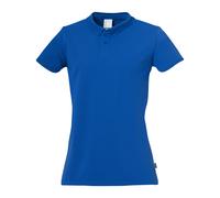 Uhlsport Essential Short Sleeve Polo Blau S Frau