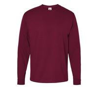 Essential-T Langarm-T-Shirt - Athletic Teal, Athletic Cardinal, L