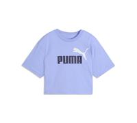 Essentials 2 Colour No. 1 PUMA Logo Kurzes T-Shirt Teenager, Accessoires, Lila, 5-6Y Purple