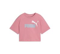 Essentials 2 Colour No. 1 PUMA Logo Kurzes T-Shirt Teenager, Accessoires, Rosa, 11-12Y Pink