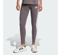 Essentials 3-Streifen Cotton Leggings Grey Strata / White M