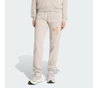 Essentials 3-Streifen French Terry Cuffed Hose Beige XS