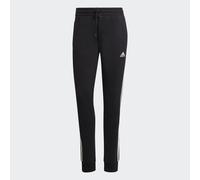 Essentials 3-Streifen French Terry Cuffed Hose Black / White S