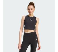 ESSENTIALS 3-STREIFEN GEPOLSTERTES TANKTOP Black L