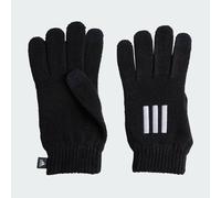 Essentials 3-Streifen Handschuhe Black / White L