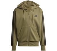 Adidas Herren Essential Three Stripes Fleece Zipper Hoodie
