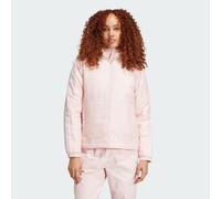 Essentials 3-Streifen Insulated Hooded Jacke Sandy Pink S