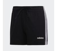 Essentials 3-Streifen Shorts Black / White XS