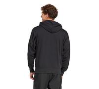 adidas Essentials French Terry 3S Hoodie pechschwarz/weiß - S