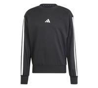 Essentials 3-Streifen French Terry Sweatshirt Black / White L