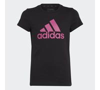 adidas Essentials Big Logo T-Shirt Mädchen in schwarz, Größe: 164 (nur noch wenige Artikel verfügbar)