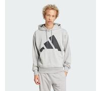 Adidas Essentials Big Logo French Terry Kapuzenpullover S Medium Grey Heather / Black