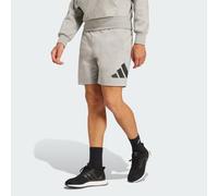 Essentials Big Logo Single Jersey Shorts Medium Grey Heather / Black M