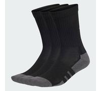 Essentials CLIMACOOL Crew Socken, 3 Paar Unisex-Black / Grey Six-Gr. S