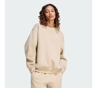ESSENTIALS CREW LONG FLEECE OS Sweatshirt Khaki Three L