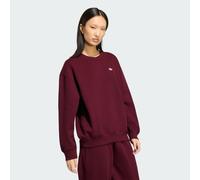 ESSENTIALS CREW LONG FLEECE OS Sweatshirt Maroon 2XS