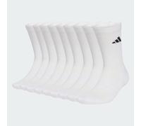 ADIDAS Herren Socken ESSENTIALS CUSHIONED CREW SOCK 10PP (KF9095) 37-39 WHITE/BLACK