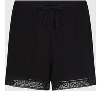 ESSENTIALS EMBROIDERY SHORTS BLACK OUT M