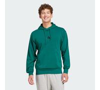adidas Herren Kapuzenhoodie Essentials FEELCOZY French Terry Collegiate Green/Black S